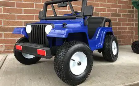 Clean the Power Wheels Tires 