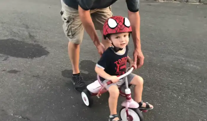 How To Teach Toddler To Ride Tricycle
