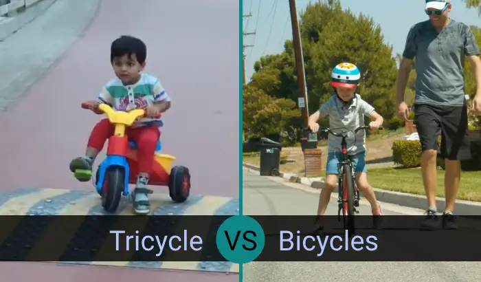 Tricycle Vs Bicycles