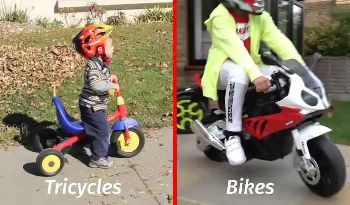 Tricycles Vs. Bikes