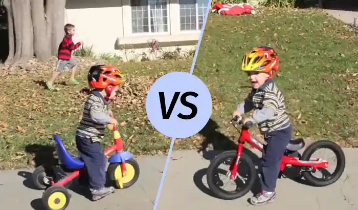 Tricycles Versus Balance Bikes